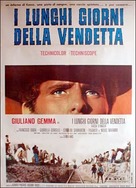 I lunghi giorni della vendetta - Italian Movie Poster (xs thumbnail)