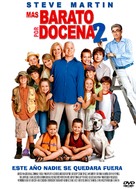 Cheaper by the Dozen 2 - Mexican Movie Cover (xs thumbnail)