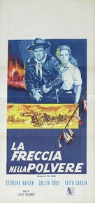 Arrow in the Dust - Italian Movie Poster (xs thumbnail)
