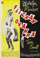 The Seven Year Itch - Swedish Movie Poster (xs thumbnail)