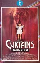 Curtains - Finnish VHS movie cover (xs thumbnail)