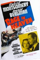 Rage in Heaven - Movie Poster (xs thumbnail)