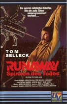 Runaway - German VHS movie cover (xs thumbnail)
