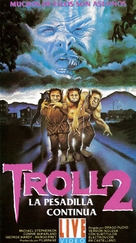 Troll 2 - Argentinian VHS movie cover (xs thumbnail)