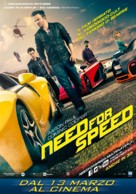 Need for Speed - Italian Movie Poster (xs thumbnail)