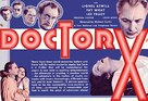 Doctor X - British Movie Poster (xs thumbnail)