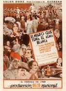 Negro que ten&iacute;a el alma blanca, El - Spanish Movie Poster (xs thumbnail)