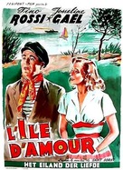 L&#039;&icirc;le d&#039;amour - Belgian Movie Poster (xs thumbnail)