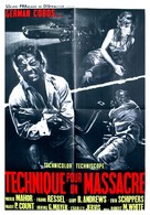 Tecnica per un massacro - French Movie Poster (xs thumbnail)