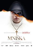 The Nun - Slovak Movie Poster (xs thumbnail)