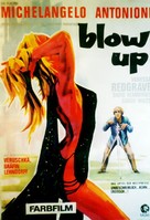 Blowup - German Movie Poster (xs thumbnail)