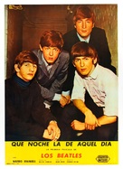 A Hard Day&#039;s Night - Spanish Movie Poster (xs thumbnail)