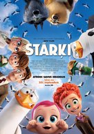 Storks - Latvian Movie Poster (xs thumbnail)