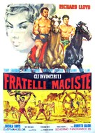 Gli invincibili fratelli Maciste - Italian Movie Poster (xs thumbnail)