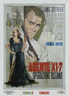 Agente X 1-7 operazione Oceano - Italian Movie Poster (xs thumbnail)