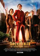 Anchorman 2: The Legend Continues - German Movie Poster (xs thumbnail)