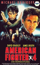 American Ninja 4: The Annihilation - German VHS movie cover (xs thumbnail)