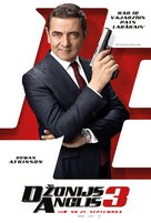 Johnny English Strikes Again - Latvian Movie Poster (xs thumbnail)