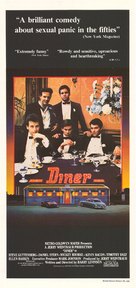 Diner - Theatrical movie poster (xs thumbnail)
