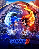 Sonic the Hedgehog 3 - British Movie Poster (xs thumbnail)