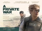 A Private War - British Movie Poster (xs thumbnail)