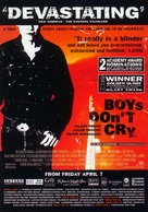 Boys Don&#039;t Cry - Movie Poster (xs thumbnail)