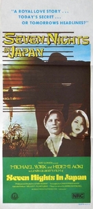 Seven Nights in Japan - Australian Movie Poster (xs thumbnail)