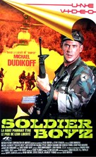 Soldier Boyz - French VHS movie cover (xs thumbnail)