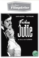 Fr&ouml;ken Julie - Swedish DVD movie cover (xs thumbnail)