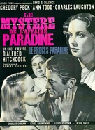The Paradine Case - French Movie Poster (xs thumbnail)