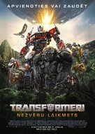 Transformers: Rise of the Beasts - Latvian Movie Poster (xs thumbnail)
