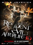 Resident Evil: Afterlife - French Movie Poster (xs thumbnail)