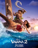 Moana 2 - German Movie Poster (xs thumbnail)