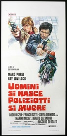 Uomini si nasce poliziotti si muore - Italian Movie Poster (xs thumbnail)