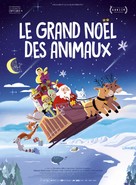 Animal Tales of Christmas Magic - French Movie Poster (xs thumbnail)