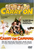 Carry on Camping - British DVD movie cover (xs thumbnail)