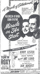 Miracle on 34th Street - poster (xs thumbnail)
