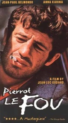 Pierrot le fou - VHS movie cover (xs thumbnail)