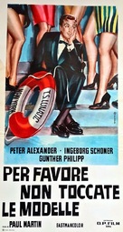 Ich z&auml;hle t&auml;glich meine Sorgen - Italian Movie Poster (xs thumbnail)