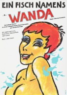 A Fish Called Wanda - German Movie Poster (xs thumbnail)