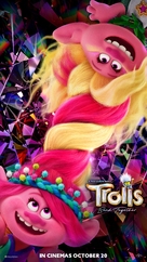 Trolls Band Together - British Movie Poster (xs thumbnail)