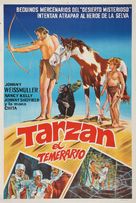 Tarzan&#039;s Desert Mystery - Argentinian Movie Poster (xs thumbnail)