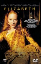 Elizabeth - Italian DVD movie cover (xs thumbnail)