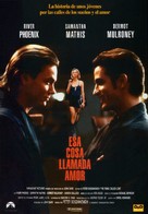 The Thing Called Love - Spanish Movie Poster (xs thumbnail)