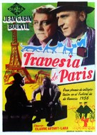 La travers&eacute;e de Paris - Spanish Movie Poster (xs thumbnail)