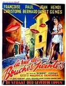 La rue des bouches peintes - Belgian Movie Poster (xs thumbnail)