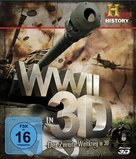 WWII in 3D - German Blu-Ray movie cover (xs thumbnail)