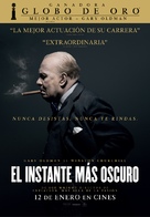 Darkest Hour - Spanish Movie Poster (xs thumbnail)