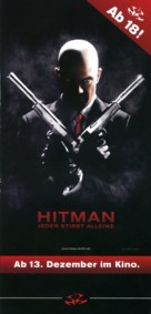 Hitman - German Movie Poster (xs thumbnail)