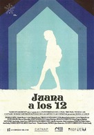 Juana a los 12 - Argentinian Movie Poster (xs thumbnail)